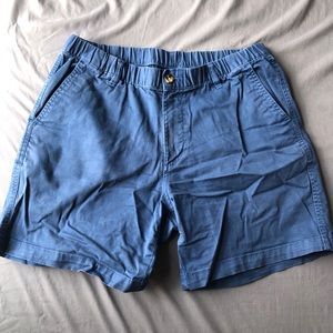Mens Bearbottom Stretch Short 7” Blue